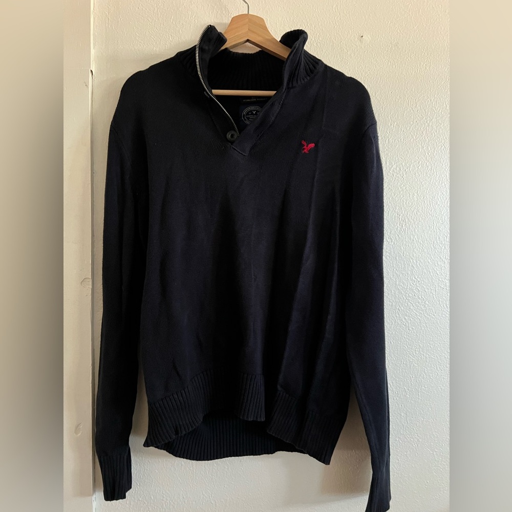 Y2K American eagle 1/4 zip in perfect condition! Size L